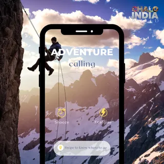 Social media post- Adventure sports in India
